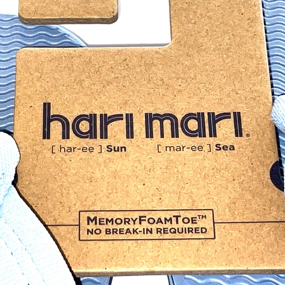 HARI MARI Dunes Sky Blue Flip Flop Sandals NWT Men’s US 11/UK 10/EUR 44 main image 9